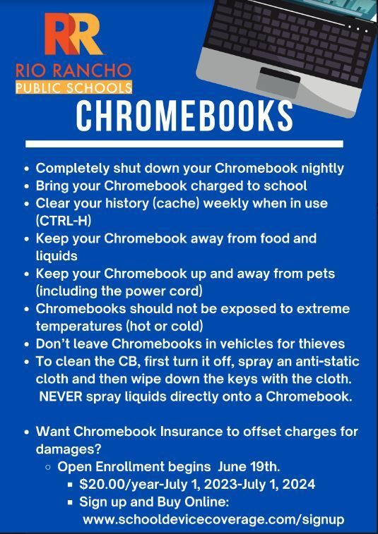 Chromebook Care