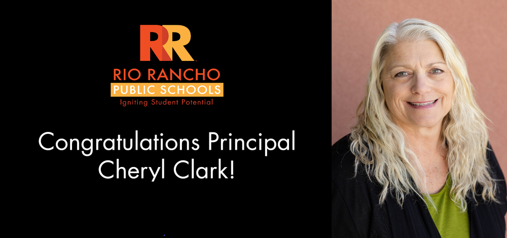 Congratulations Principal Cheryl Clark