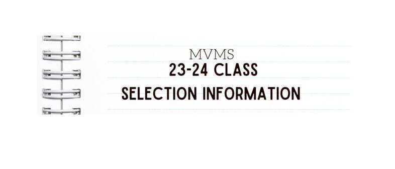 23-24 Class Selection Information 