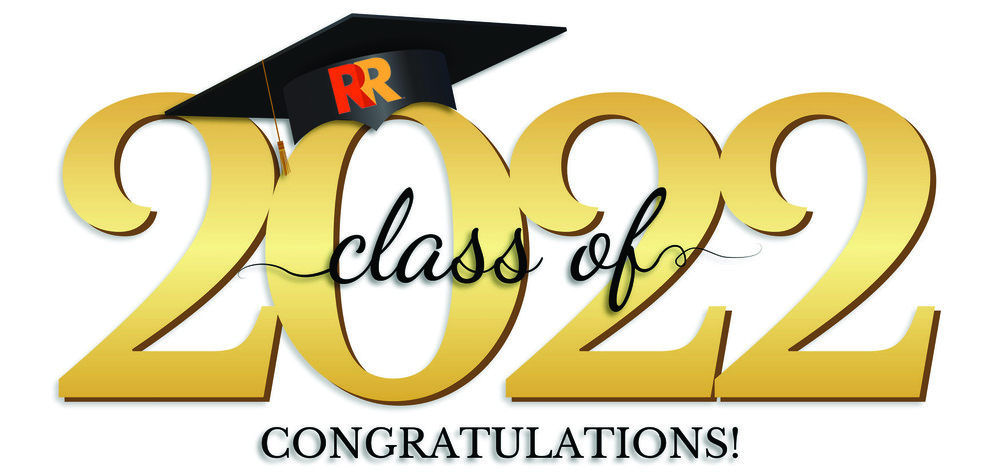 Congratulations Class of 2022 with a graduation cap image
