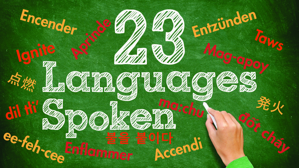 There are 23 languages spoken by students in the district.