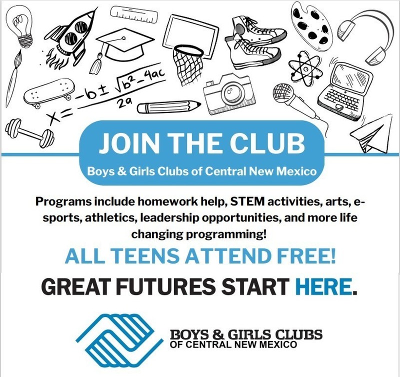 Boys and Girls Club of America Flyer